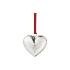 Georg Jensen 2024 Julehjerte, sølv> Pynt