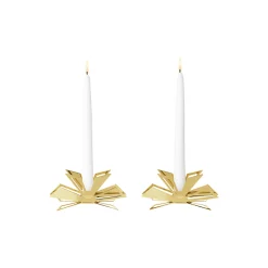 Georg Jensen 2025 Lysestage, guld> Lysestager