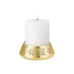 Outlet Georg Jensen 2024 Lysestage til bloklys, guld