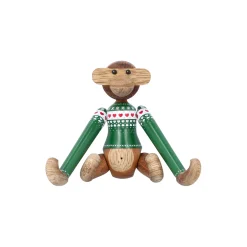 Kay Bojesen Denmark Abe Julesweater 2025 Mini, grøn> Figurer & Glaskunst