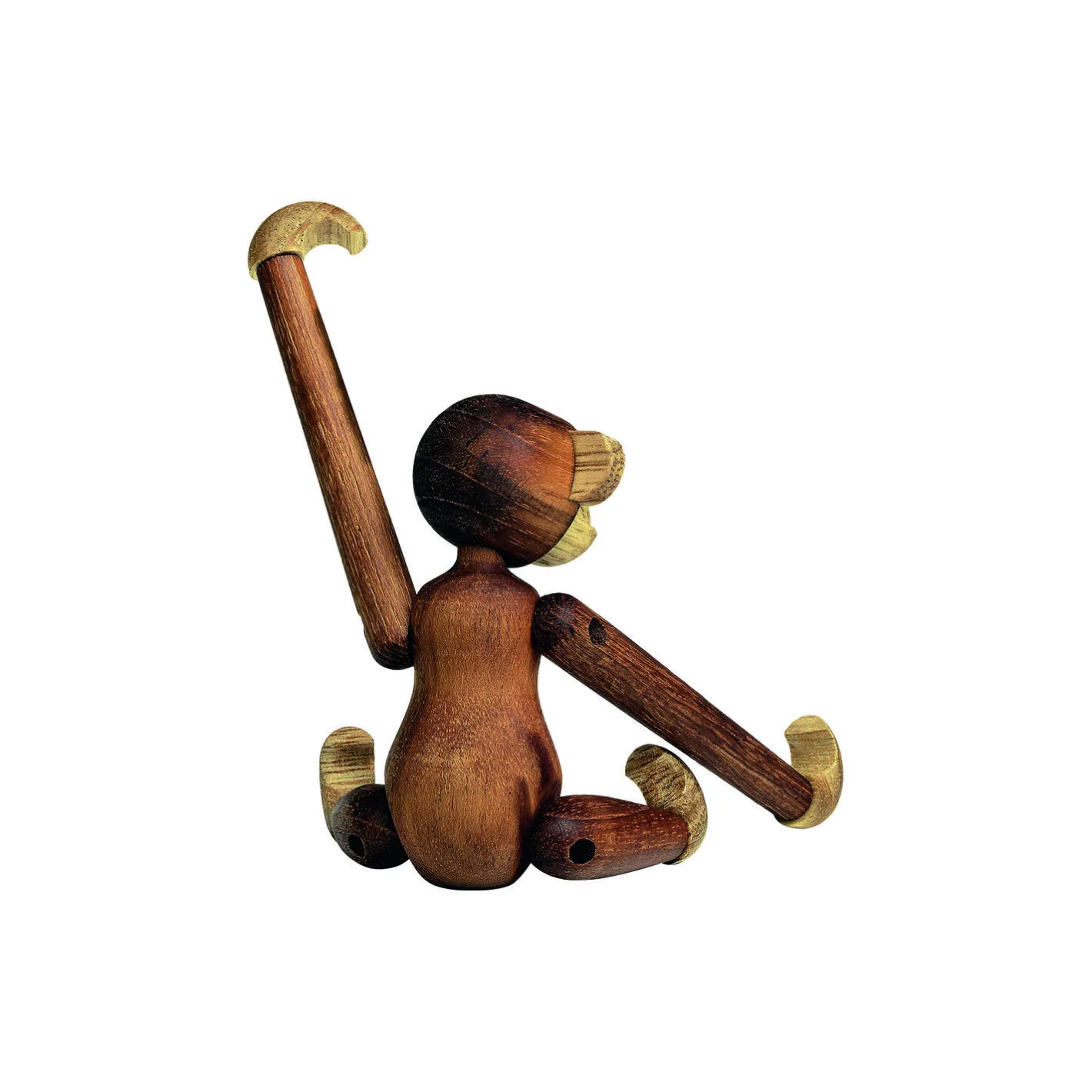 Kay Bojesen Denmark Abe mini, teak/limba> Figurer & Glaskunst