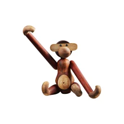 Kay Bojesen Denmark Abe stor, teak/limba> Figurer & Glaskunst