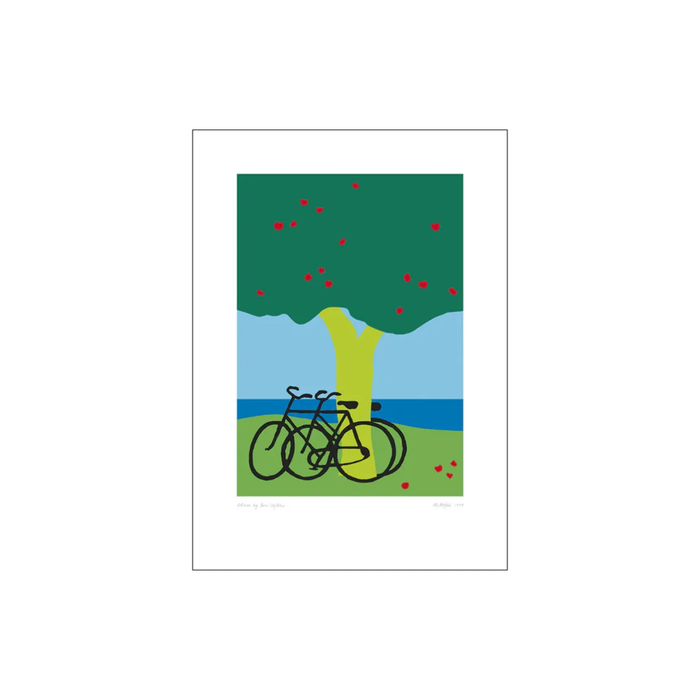 Discount Poster & Frame Adam og Eva Cykler