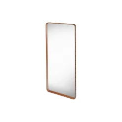 Hot GUBI Adnet Rectangular Wall Mirror, tan