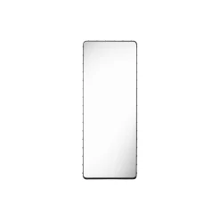 GUBI Adnet Rectangular Wall Mirror, black> Vægspejle