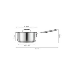Best Fiskars All Steel kasserolle 1,5 L