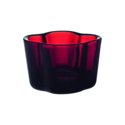 Discount Iittala Alvar Aalto fyrfadsstage, cranberry