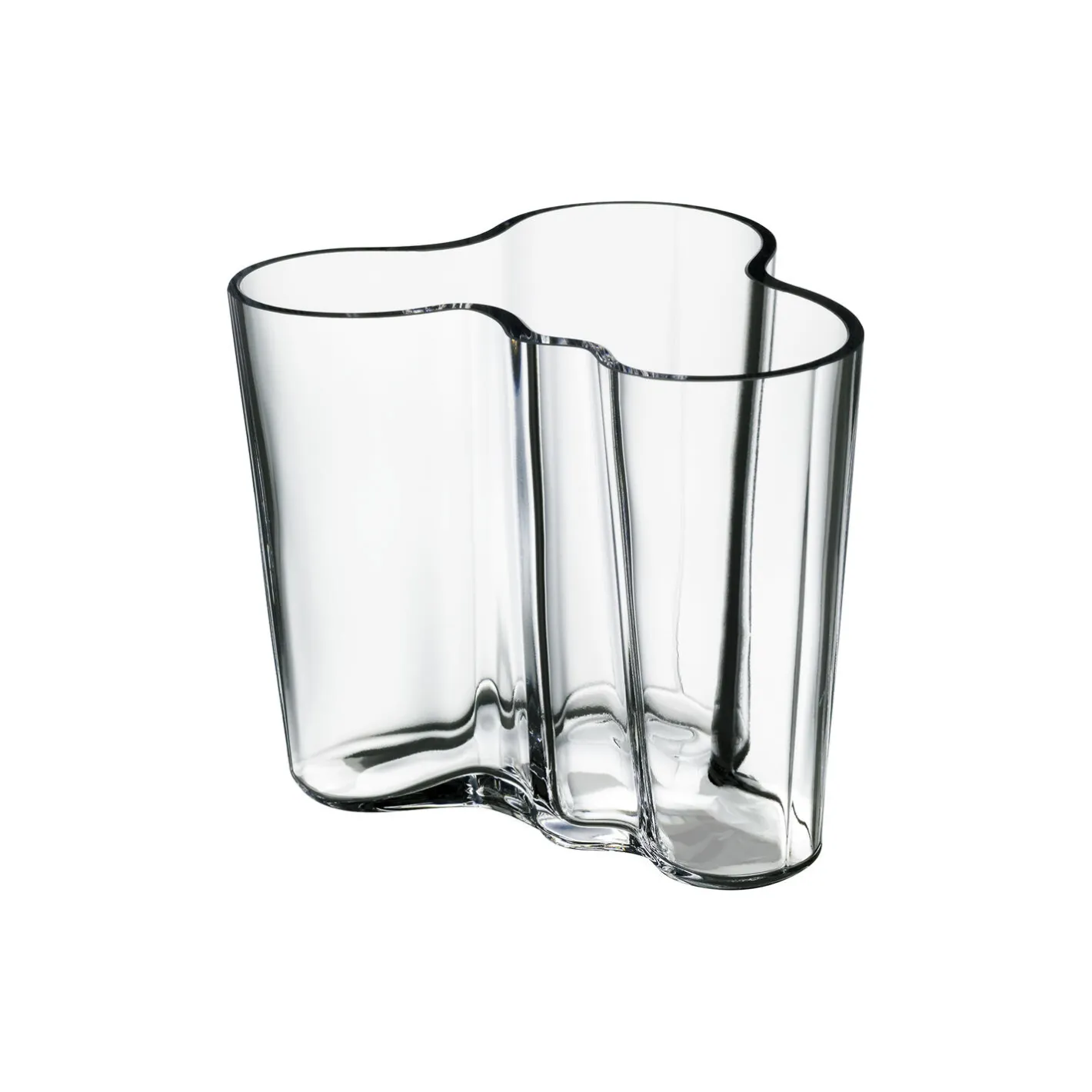 Sale Iittala Alvar Aalto vase clear