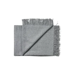 Online Silkeborg Uldspinderi Arequipa plaid, 00435 medium grey