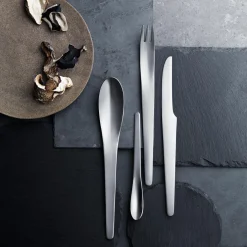 Georg Jensen Arne Jacobsen bestiksæt 16 dele> Bestik