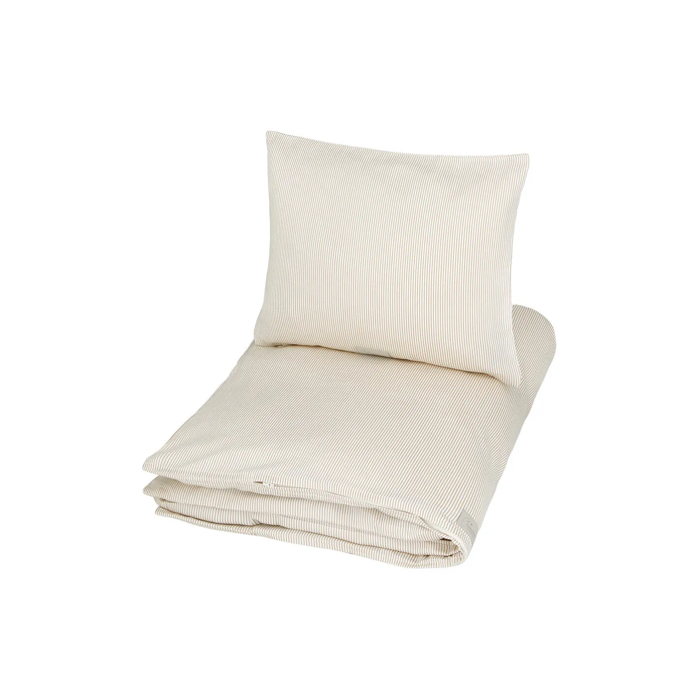 Cam Cam Copenhagen Baby sengetøj, classic stripes camel>Børn Soveudstyr|Sengetøj