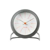 Arne Jacobsen Clocks Bankers Bordur, mørk grå> Ure