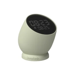 Online Kreafunk Bell Alarm Clock med højtaler dusty olive