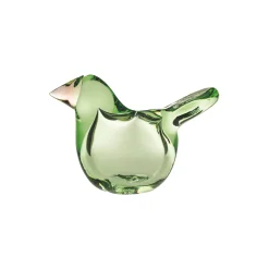 Iittala Birds by Toikka fluesnapper, æblegrøn-salmonpink> Figurer & Glaskunst