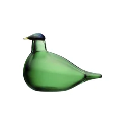 Iittala Birds by Toikka gransanger, pine green> Figurer & Glaskunst