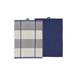 Clearance Södahl Blocks viskestykke, royal blue