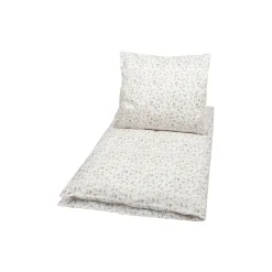 Müsli by Green Cotton BLOOM baby sengetøj, balsam cream/peony/jasmin blue>Børn Soveudstyr|Sengetøj