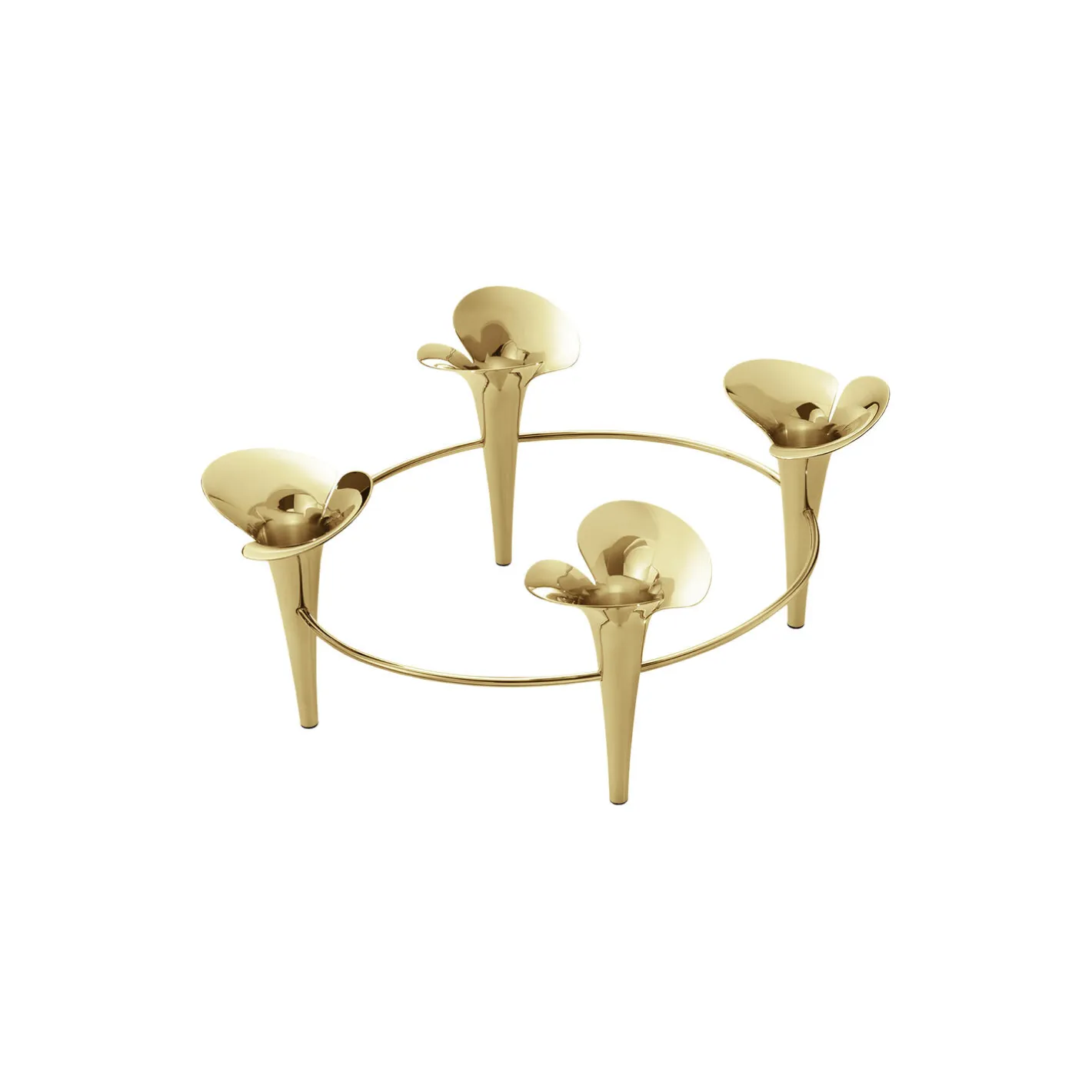 Discount Georg Jensen Bloom Botanica lysestage guld