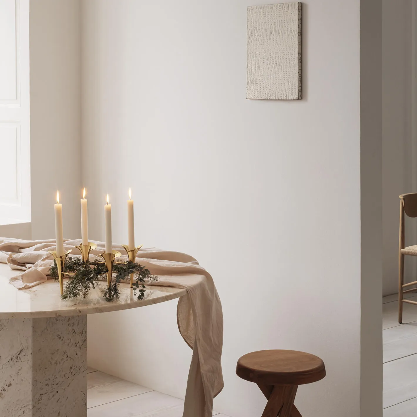 Discount Georg Jensen Bloom Botanica lysestage guld