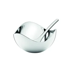 Georg Jensen Bloom saltkar med ske> Køkkenudstyr