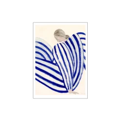 THE POSTER CLUB Blue Stripe At Concorde> Plakater & Rammer