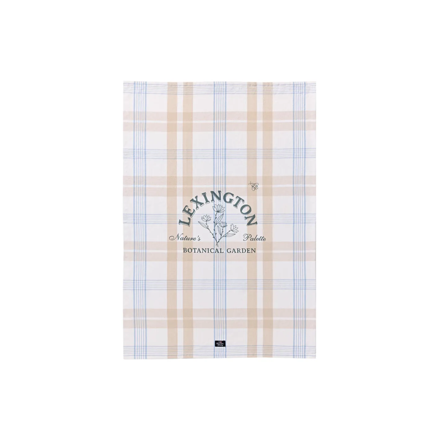 Lexington Botanical Checked Organic Cotton Kitchen Towel,> Køkkentekstiler