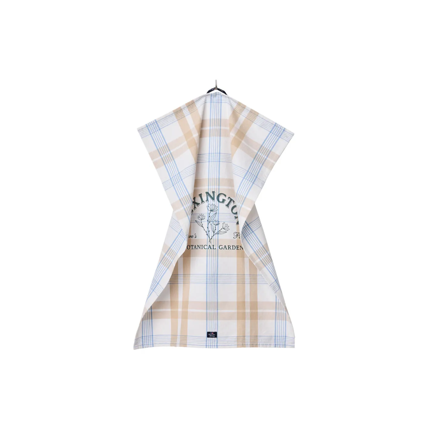 Lexington Botanical Checked Organic Cotton Kitchen Towel,> Køkkentekstiler