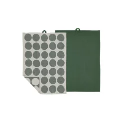 Clearance Södahl Bubbles viskestykke, pine green