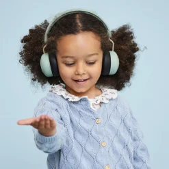 Sale Kreafunk Buzz Junior Safe Audio høretelefoner, dusty green