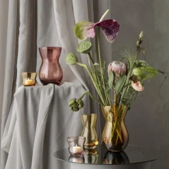 Online Holmegaard Calabas vase, burgundy