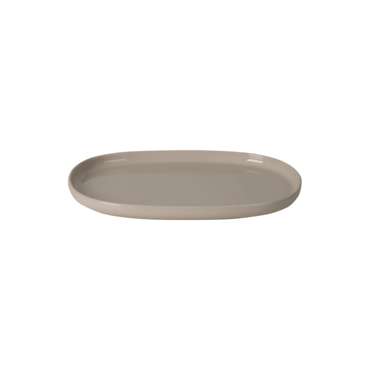 Clearance HOEME Copenhagen CAPRI Oval Tallerken, varm sand