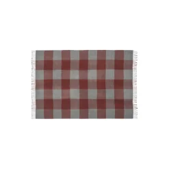 Hot Silkeborg Uldspinderi Caracas plaid, 03524 beetroot