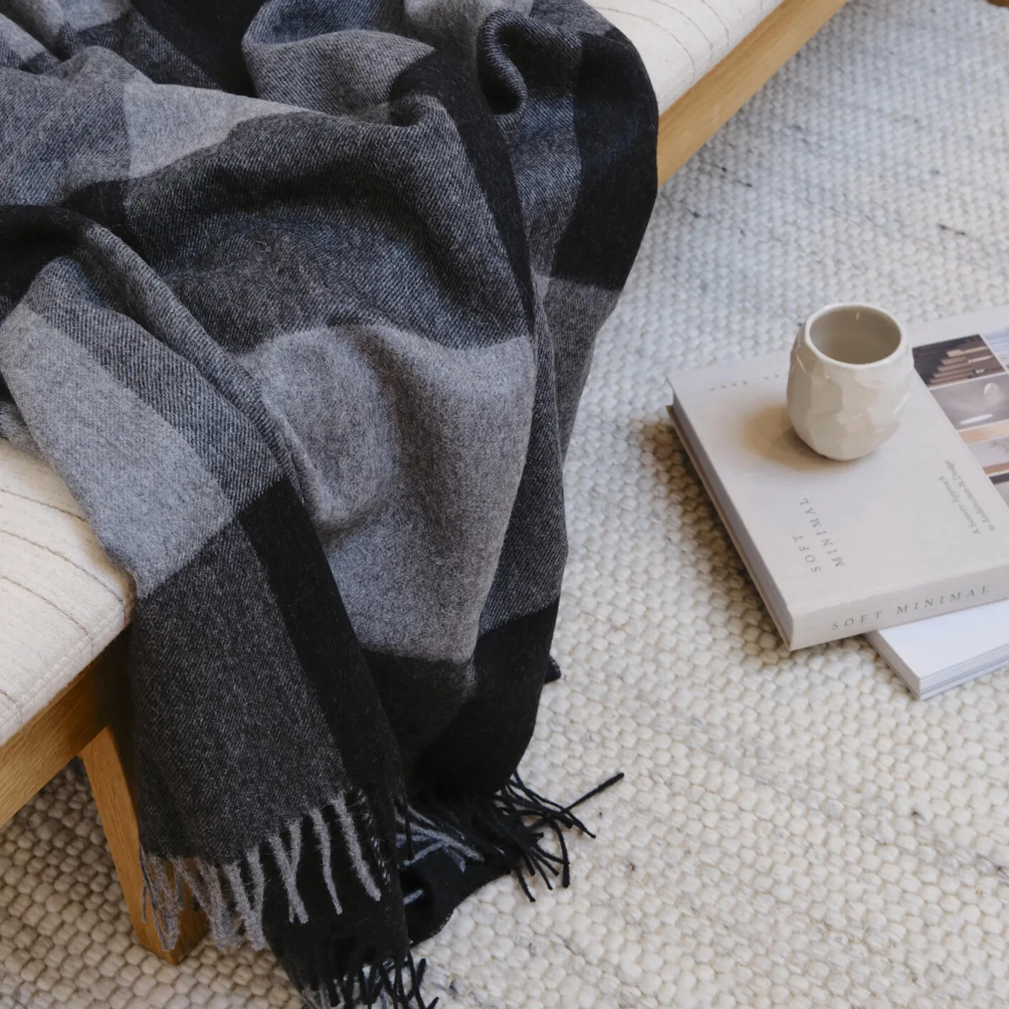 Silkeborg Uldspinderi Caracas plaid,> Plaider