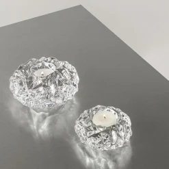 Orrefors Carat fyrfadsstage> Lysestager