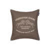 Lexington Catskills Logo Pillow Cover, stone/lt beige> Pyntepuder & Hynder