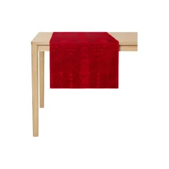 Outlet Georg Jensen Damask CHRISTMAS bordløber, deep red