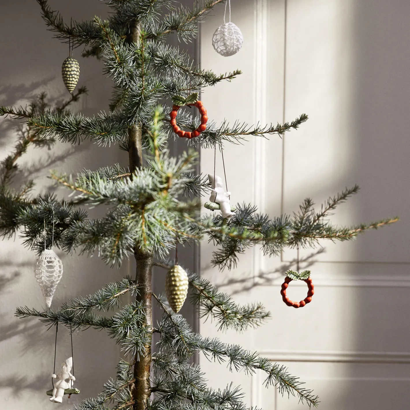 Kähler Christmas Tales Grankogle, grøn> Pynt