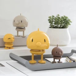 Hoptimist Classic Bumble, yellow> Figurer & Glaskunst
