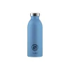 24Bottles Clima Termoflaske Stone Finish, powder blue> To Go