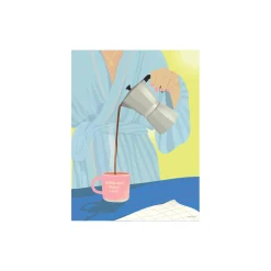 Online ViSSEVASSE COFFEE FIRST, PEOPLE LATER plakat