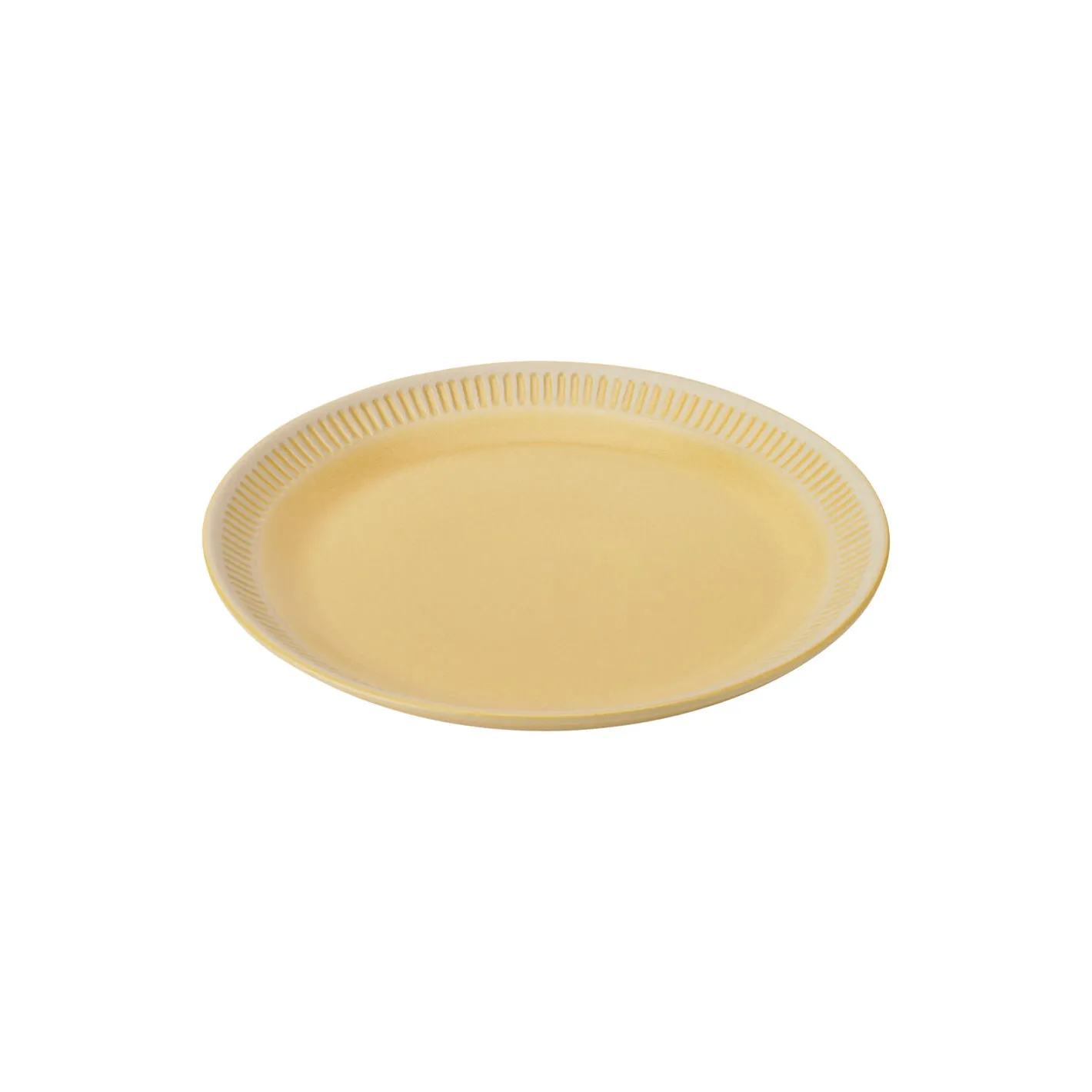 New Knabstrup Keramik Colorit frokosttallerken Ø 22 cm, yellow