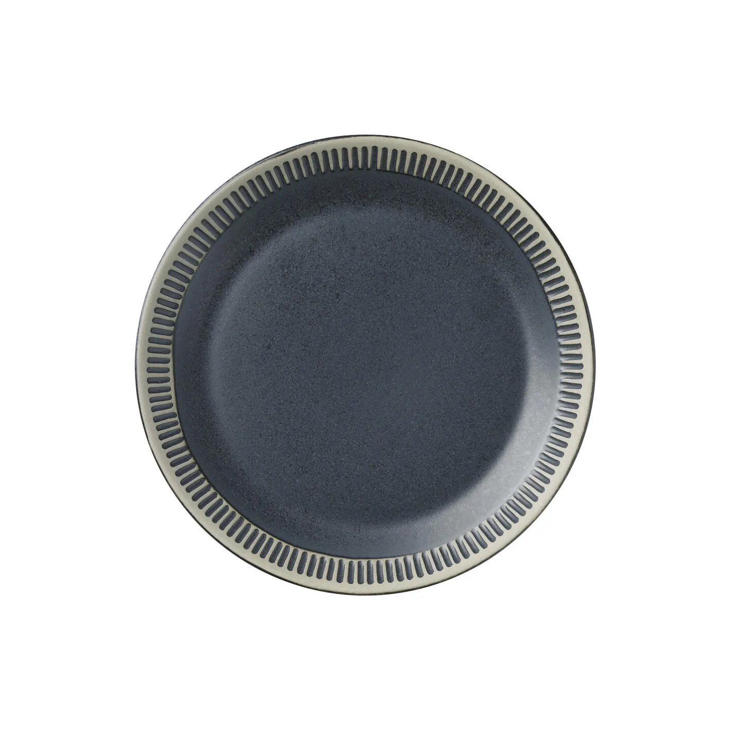 Hot Knabstrup Keramik Colorit tallerken Ø 19 cm, dark grey