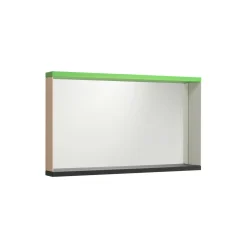 Sale Vitra Colour Frame Mirror Medium, green/pink