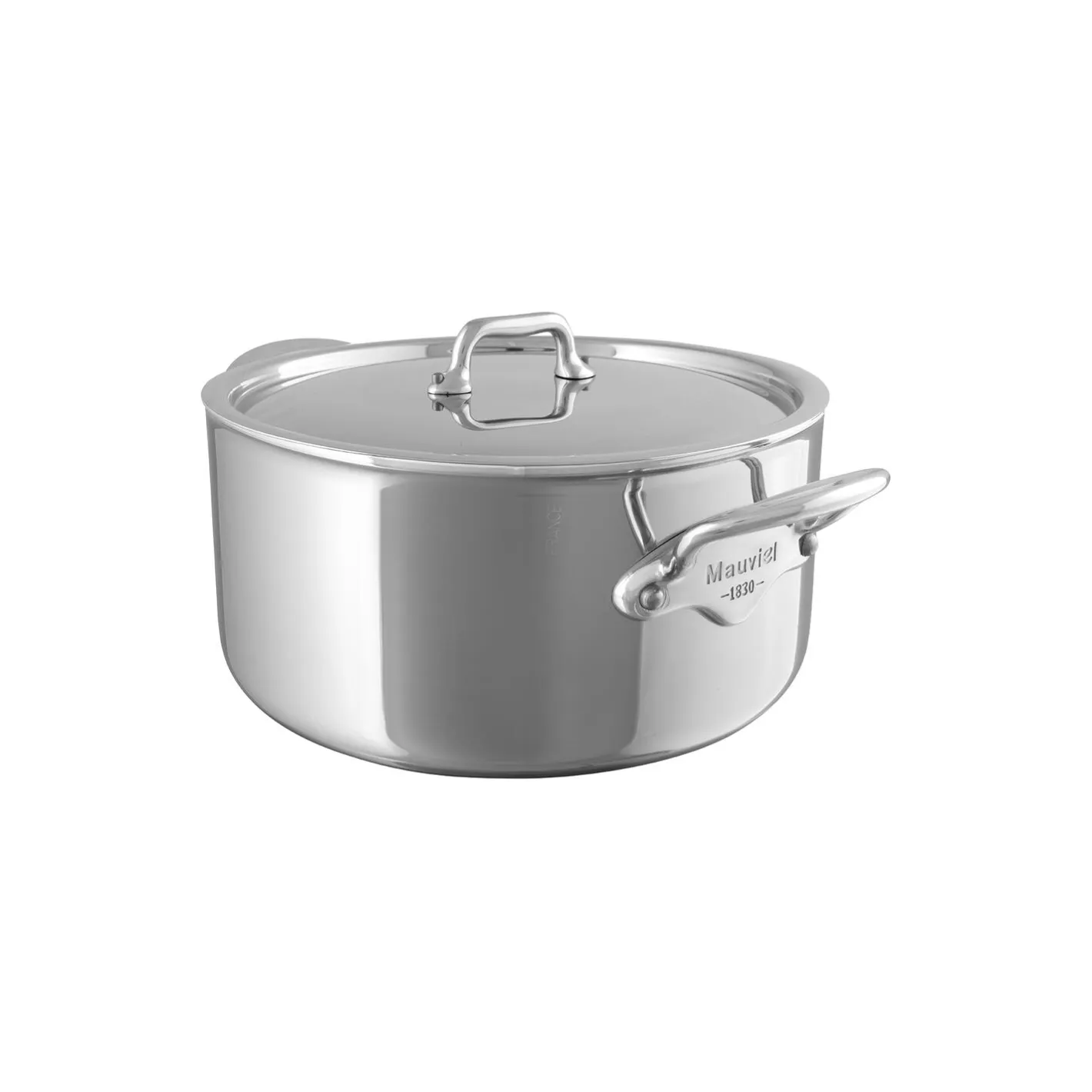 Mauviel 1830 Cook Style gryde med låg 3,2 L> Gryder & Pander