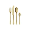 Georg Jensen Copenhagen bestiksæt 4 dele, matte gold> Bestik