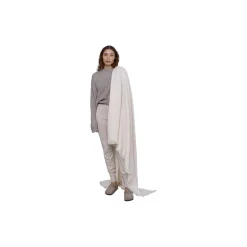 Aiayu Cotton plaid, pure ecru> Plaider