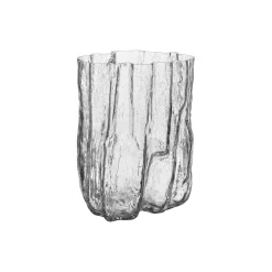 Hot Kosta Boda Crackle vase, clear