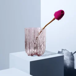 Best Kosta Boda Crackle vase, pink