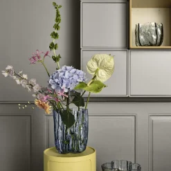 Kosta Boda Crackle vase,> Vaser