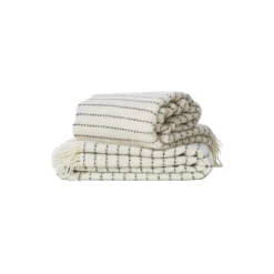 Klippan Yllefabrik Craft plaid, cork> Plaider